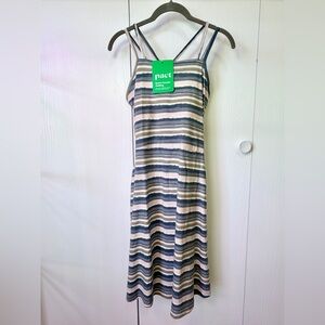 Pact Organic Fit & Flare Women's Midi Dresss